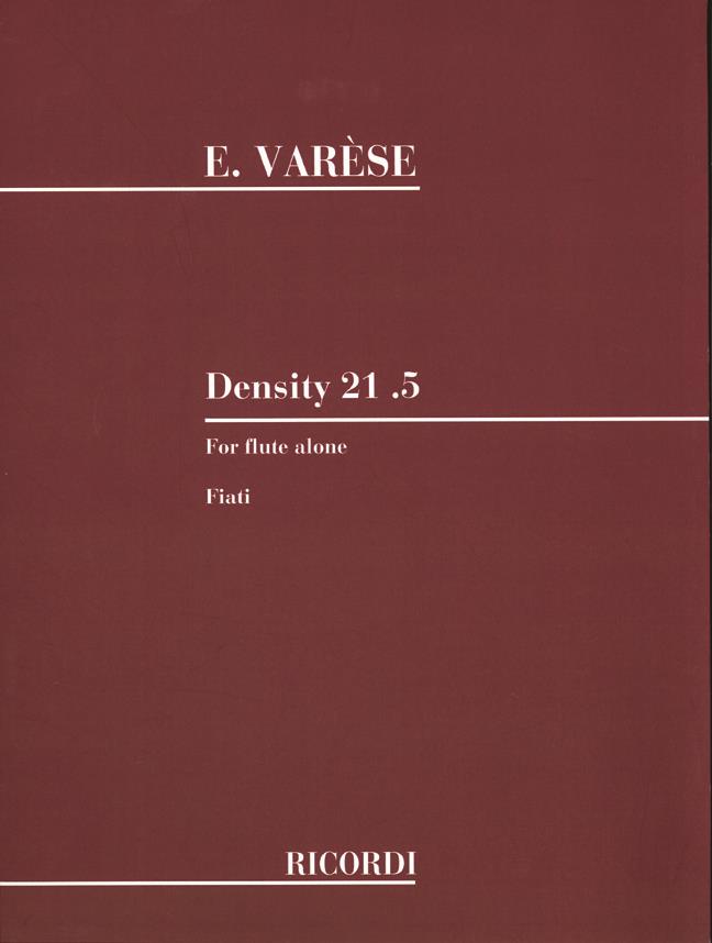 Density 21.5 - příčná flétna